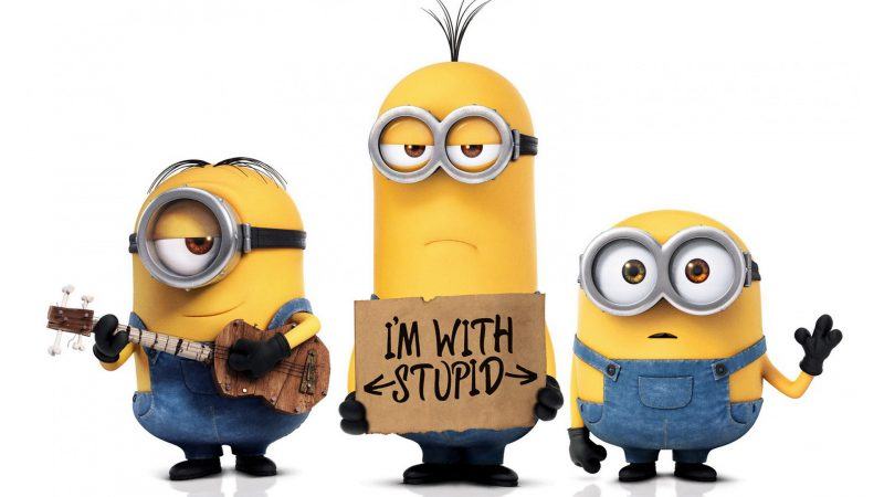 Minion có vẻ ngạc nhiên