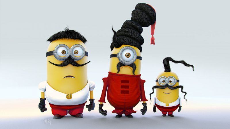 một hình ảnh của một minion ăn mặc như một con đại bàng