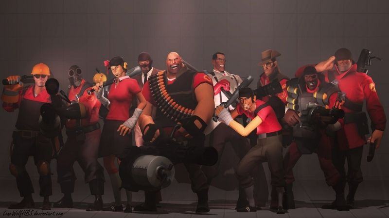 Team Fortress 2- Một game FPS tuyệt vời với phim hoạt hình