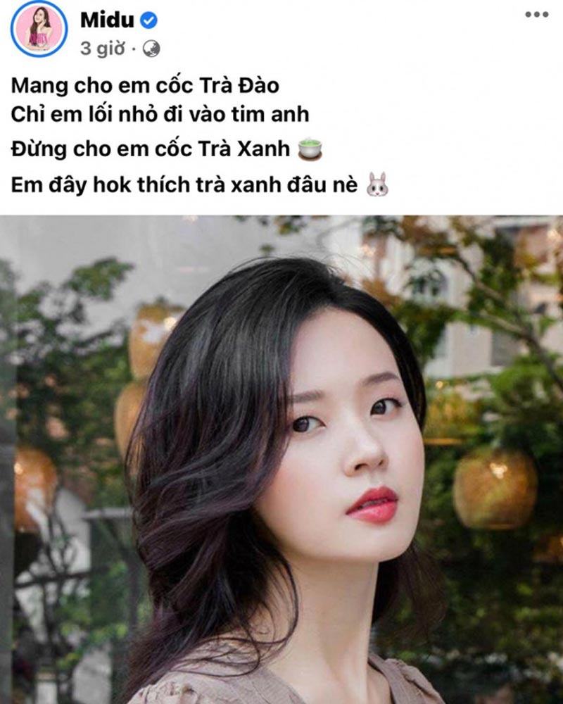 Midu lên tiếng