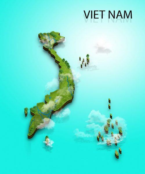 hình nền bản đồ việt nam 3d