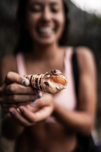 hình ảnh con ốc sên là niềm hạnh phúc của con gái