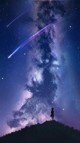 Sưu Tầm 25 hình ảnh bầu trời đêm đẹp anime để đắm mình trong không gian  tuyệt vời