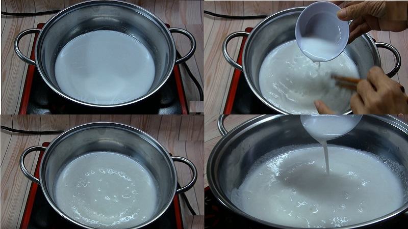 nấu nước cốt dừa 2