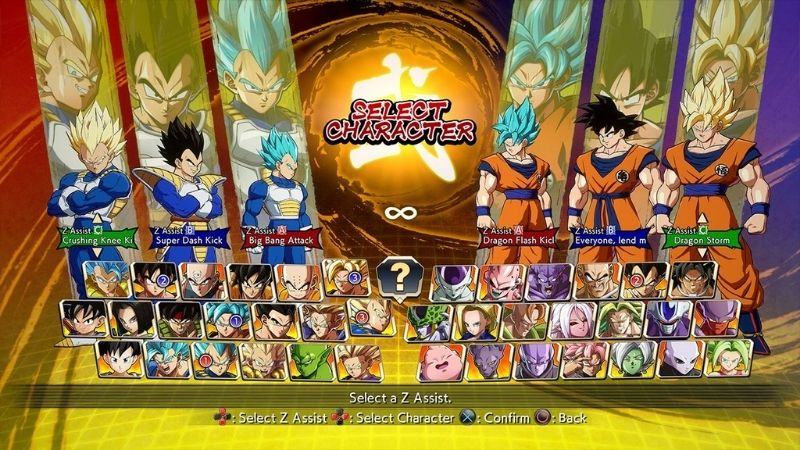 Hệ thống hành vi trong DRAGON BALL FighterZ