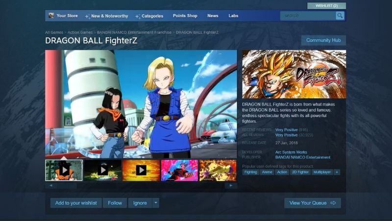 Cách tải DRAGON BALL FighterZ