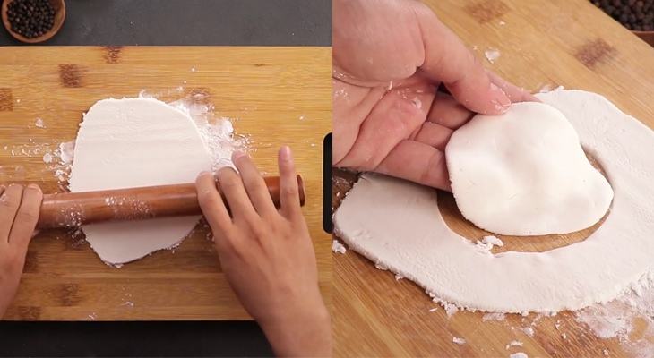 cách làm bánh gối hấp 6