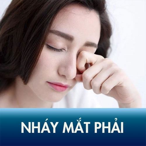 Nháy mắt phải nữ là hiện tượng thường gặp ở nữ giới