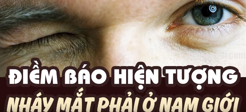 Nháy mắt phải nam là hiện tượng phổ biến ở nam giới