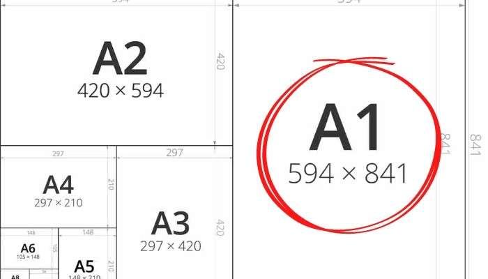 Kích thước A1 là bao nhiêu? Ứng dụng kích thước giấy A1