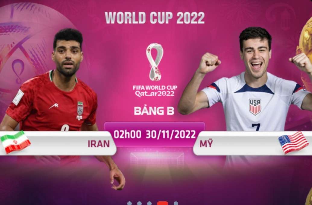 trực tiếp Iran vs Mỹ