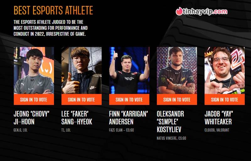 28 Best Esports Athlete