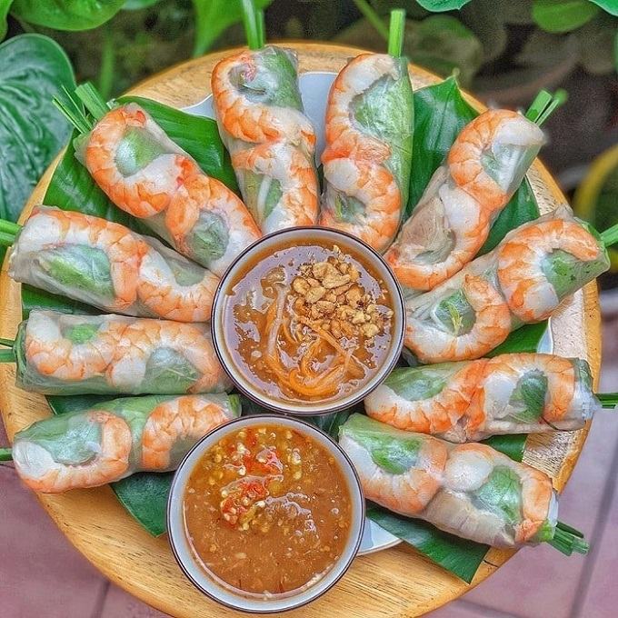 Can Tho spring rolls