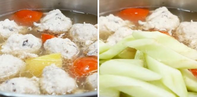 cách nấu canh chả giò 6