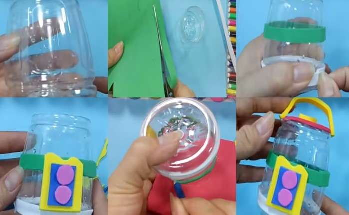 cách làm búp bê từ 9. chai nhựa