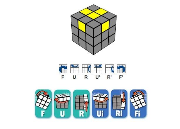 cách giải rubik 14