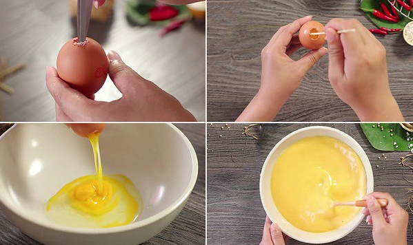 Cách làm trứng gà rán không bị chảy nước