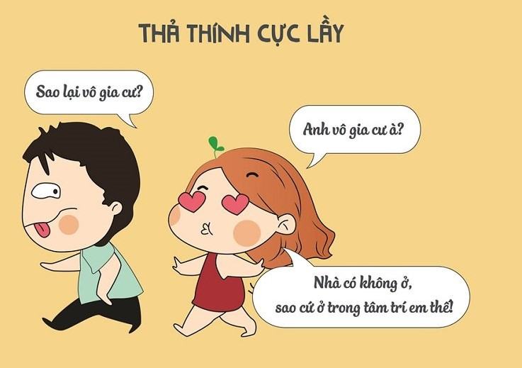 cap thả thính 2