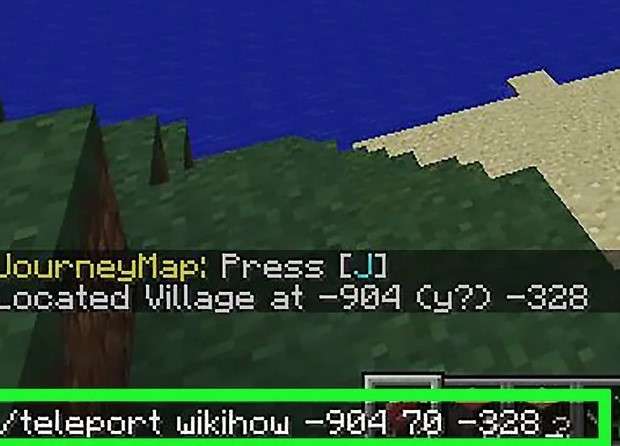Tìm một ngôi làng trong minecraft 6