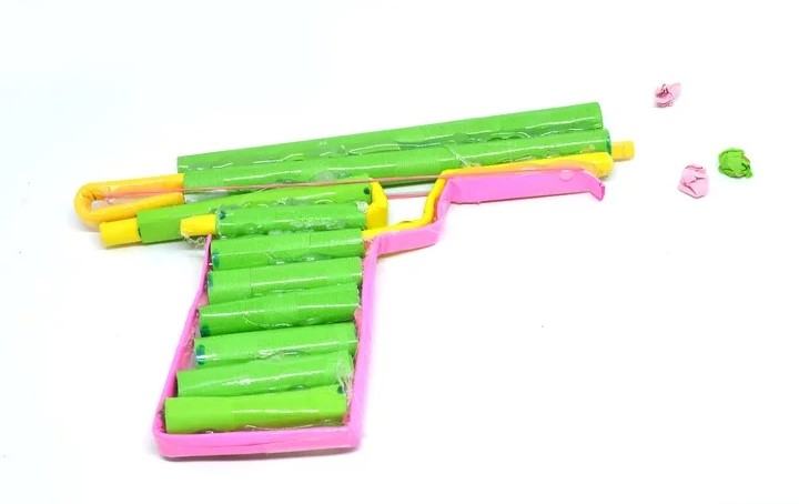 Cách gấp súng bắn được bằng giấy [Gấp súng mp5, ak rồng xanh, m1887]