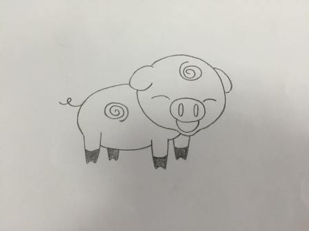 vẽ 11 con lợn