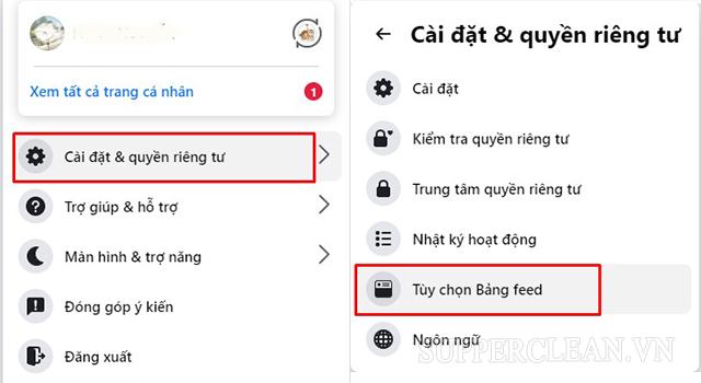 Tùy chọn tin tức riêng tư