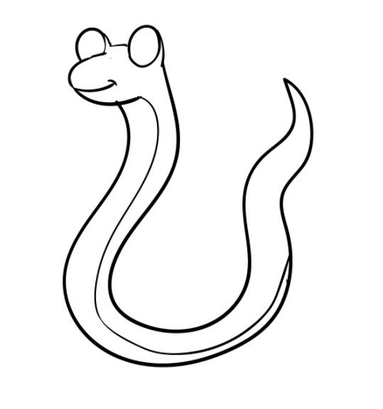 vẽ 8 con rắn