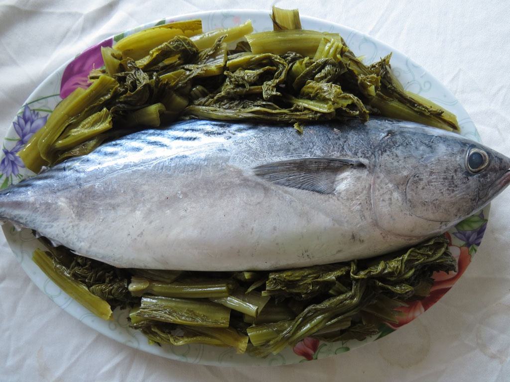 Canh cá ngừ dưa cải 1
