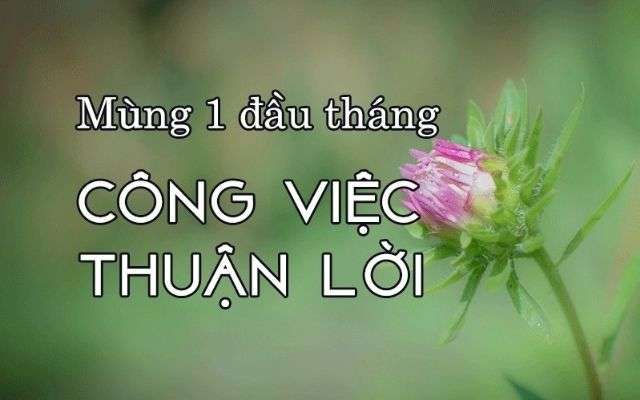 STT mùng 1, Lời chúc mùng 1 đầu tháng may mắn, bình an