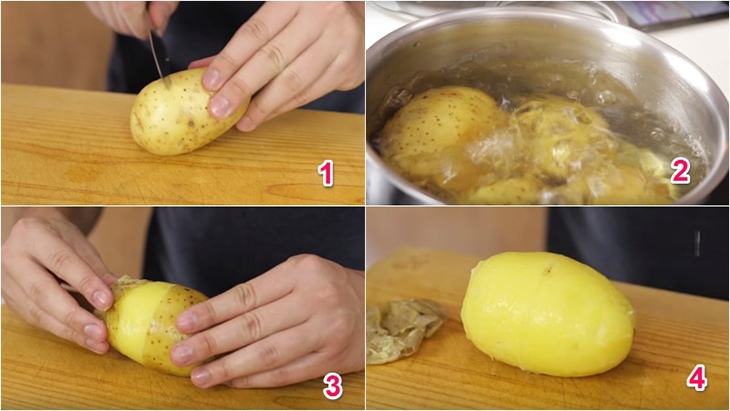 Cách làm bánh khoai nhân thịt 3