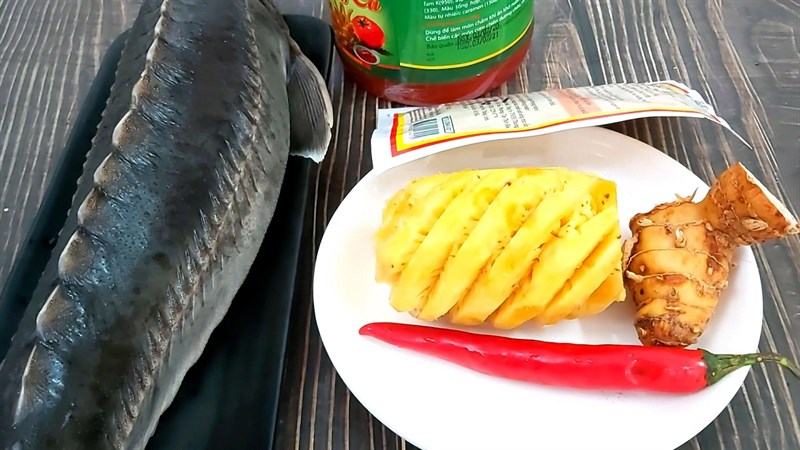 Cách nấu lẩu cá tầm 2
