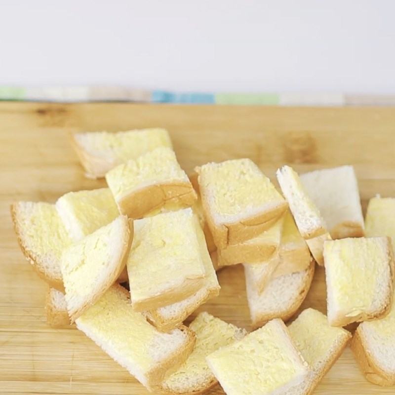 Cách làm 4. Bánh mì bơ đường