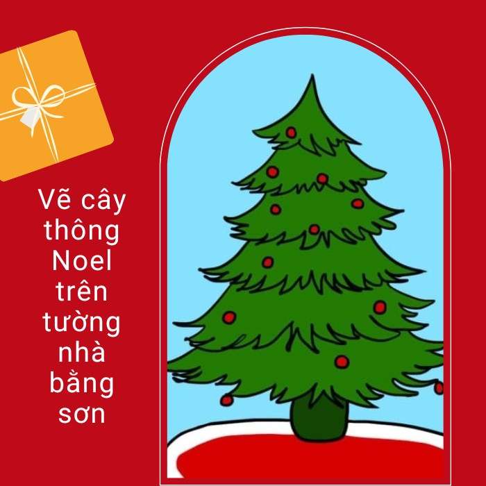 Cách vẽ cây thông Noel bằng bút chì, màu nước, trên máy tính ...