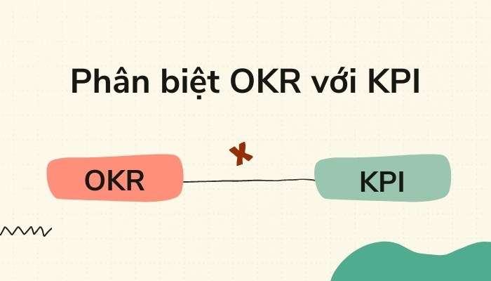 Phân biệt giữa OKRs và KPIs