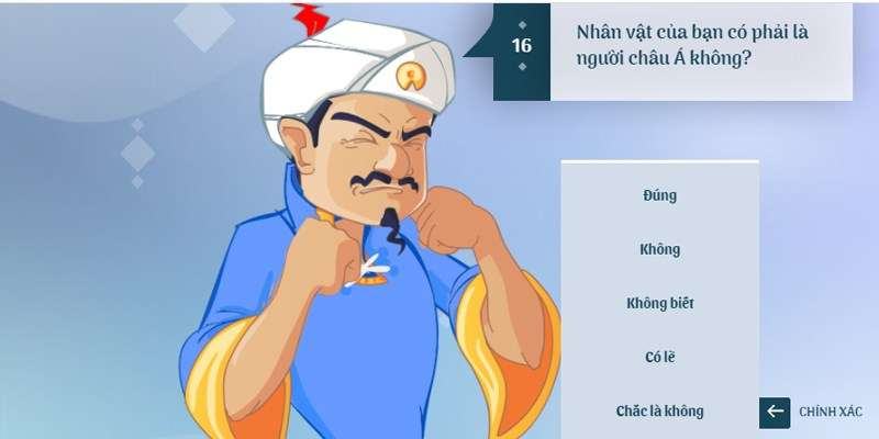 Cách chơi bài thần bài Việt Akinator trên điện thoại và máy tính