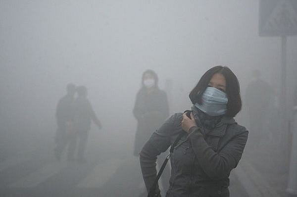 Không khí ở phía bắc Trung Quốc đang ô nhiễm vượt mức cho phép