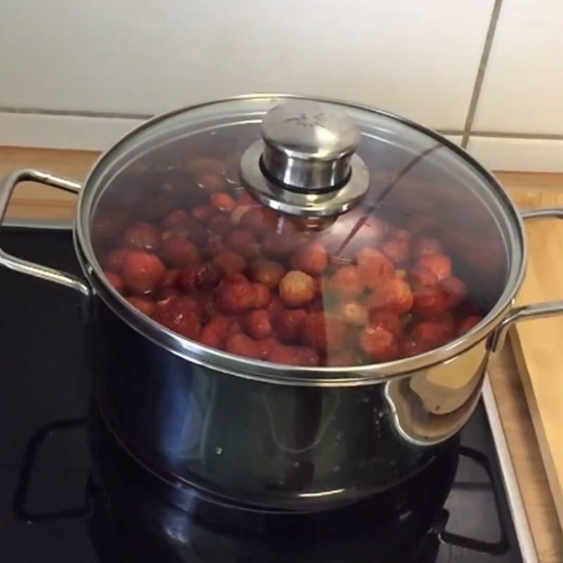 Cách làm nước ép dâu tây 4