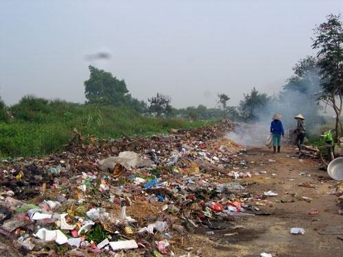 Hình ảnh về ô nhiễm đất 2