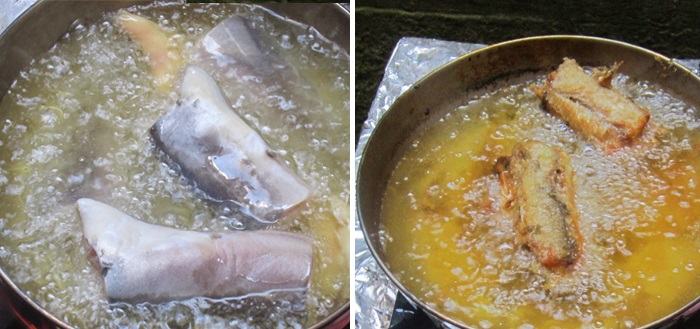 Cách làm cá trê kho 3 trái chuối