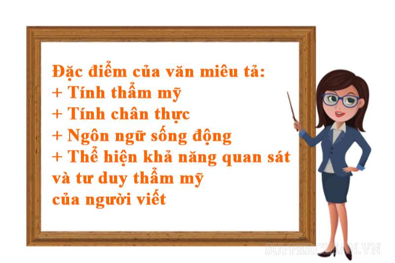 Đặc điểm của từ miêu tả