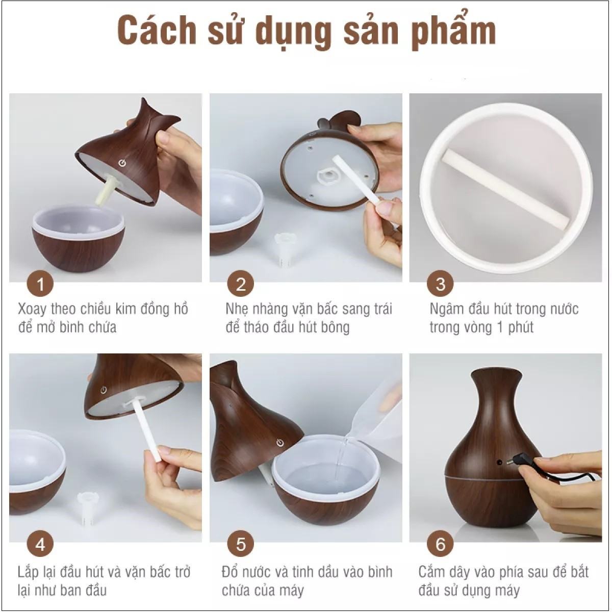 Cách sử dụng 3. tinh dầu