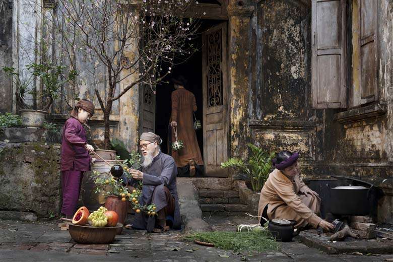 Hình ảnh Tết Việt xưa