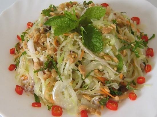 Cách làm 3 món salad bắp cải