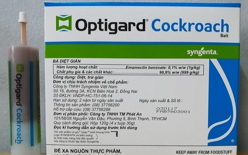 Thuốc diệt gián dạng phun Optigard Cockroach Bait