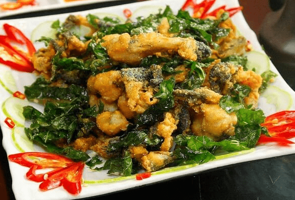 Ếch chiên giòn