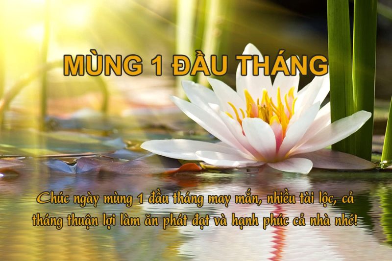 Hình ảnh mùng 1 nhiều may mắn, tài lộc