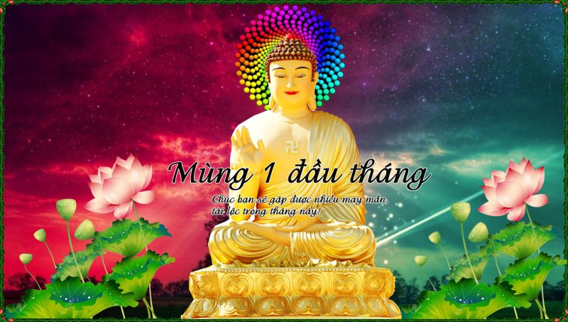 Hình ảnh mùng 1 đầu tháng may mắn, thành công