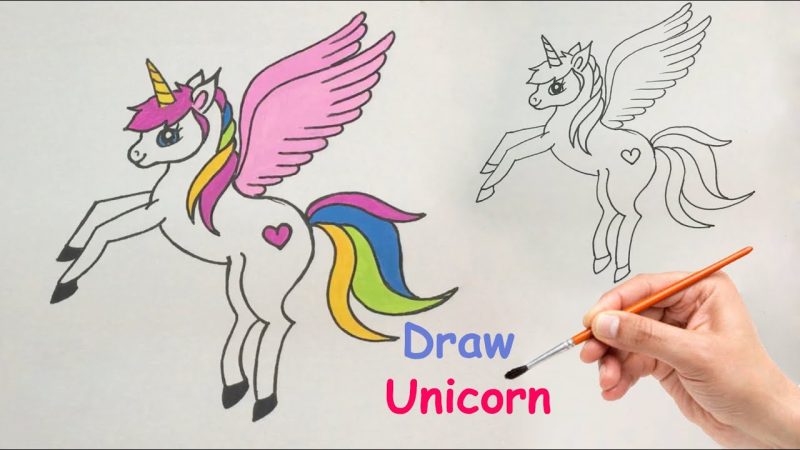 Cách vẽ ngựa thần