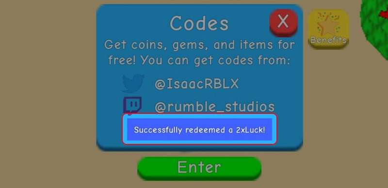 Code Bubble Gum Simulator Roblox mới nhất