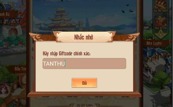 Cách nhập Code Tân Vương 3Q